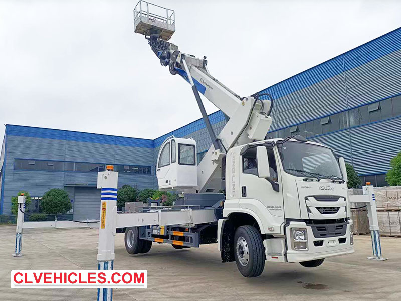 ISUZU aerial working truck
