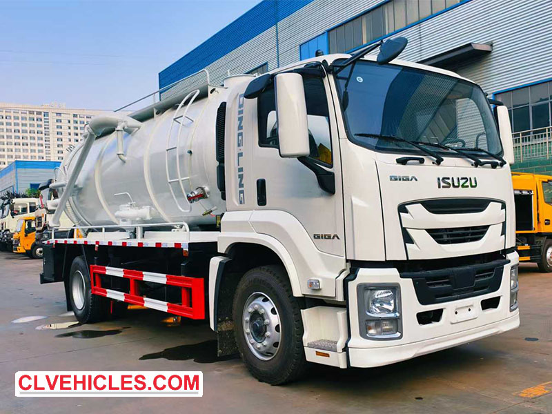 ISUZU sewage suction truck ISUZU sewage suction truck