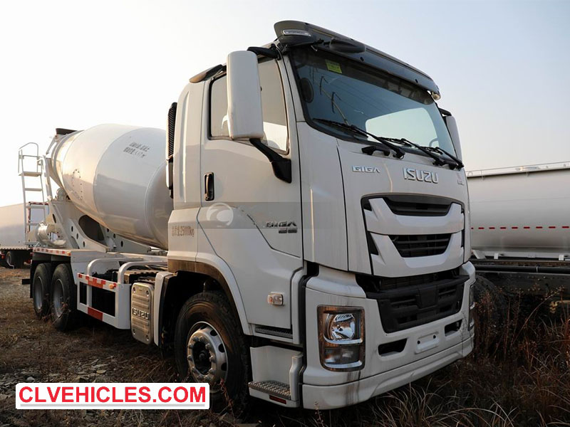 ISUZU concrete mixer truck