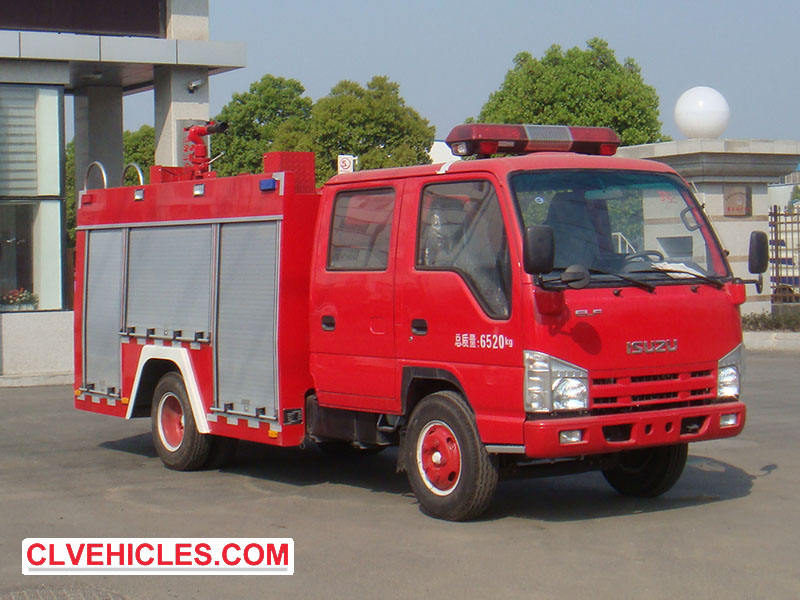 ISUZU ELF fire truck