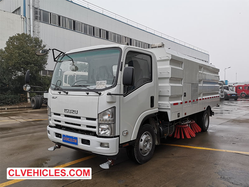 ISUZU sweeper truck