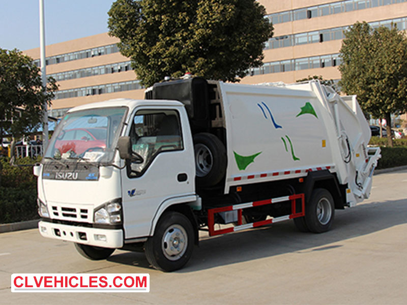 ISUZU compactor garbage truck