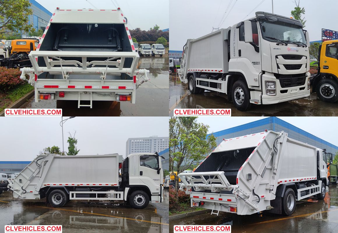 ISUZU compactor garbage truck